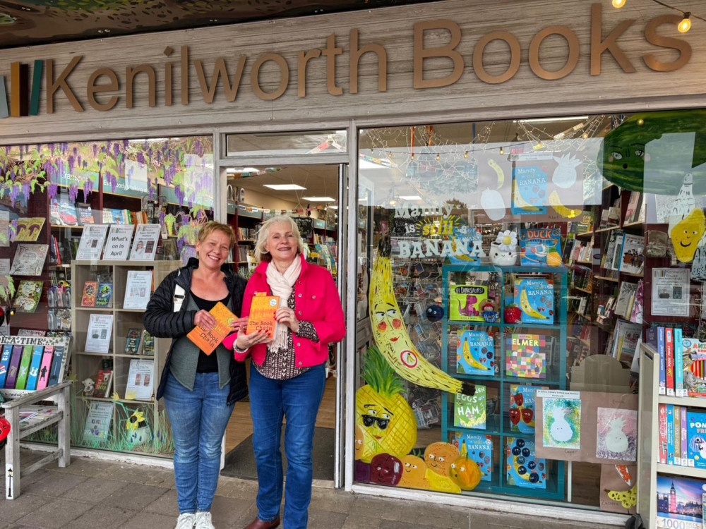 Rachel Wong (right) with Elisabeth Heissler at Kenilworth Books earlier this summer (image supplied)