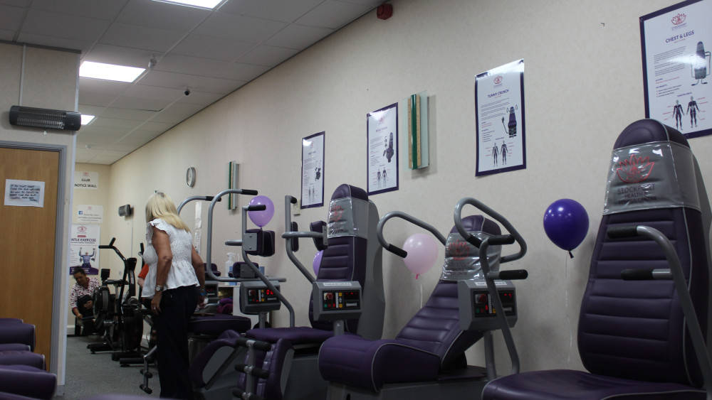 Some of the power-assisted machines at Stockport Health & Fitness Centre (Image - Nub News)
