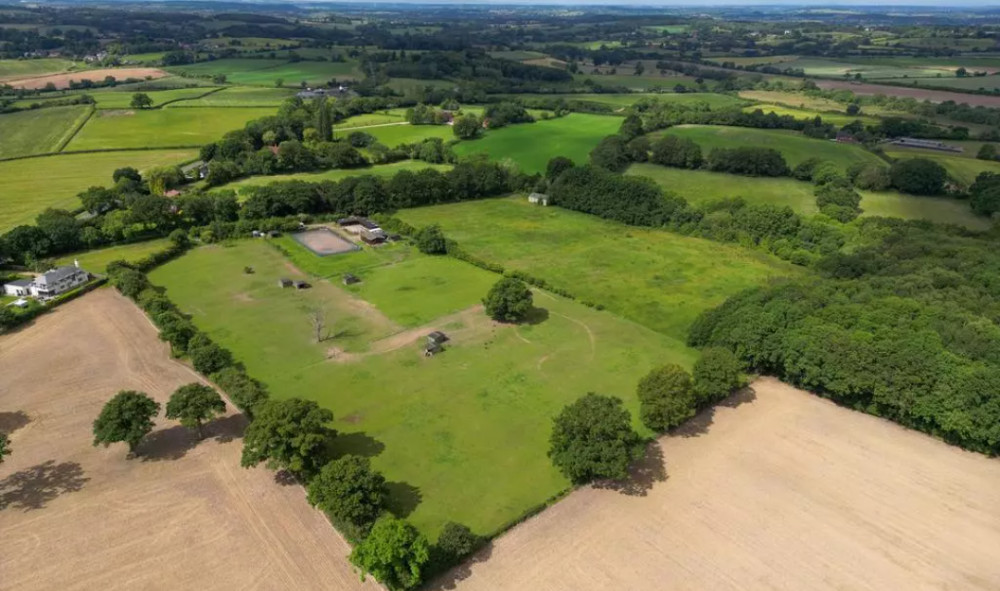 Plans have been approved for Hornbeam Paddocks in Norton Lindsey (image via Knight Frank)