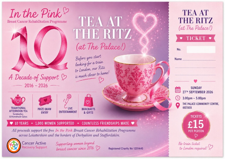 Tea at the Ritz (The Palace!)