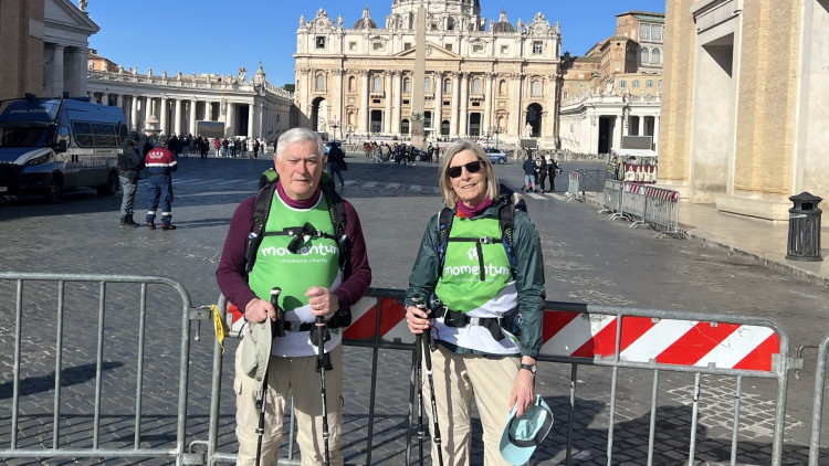 Robert and Ana Maria Gomez are raising funds for a Kingston-based children's charity (Image supplied)