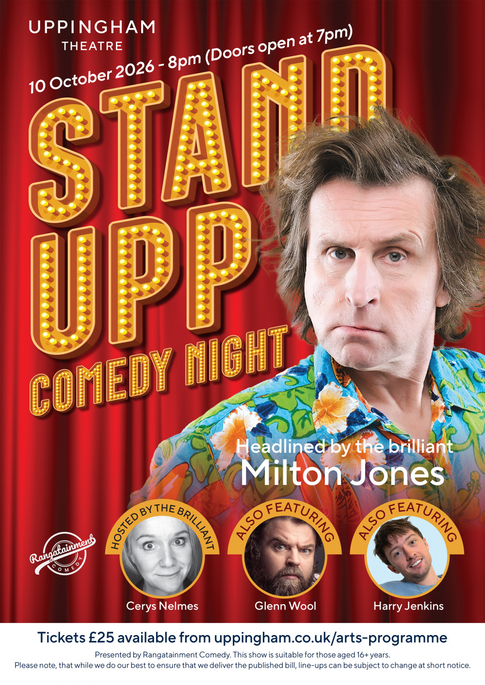 Stand Upp Comedy - Milton Jones etc.