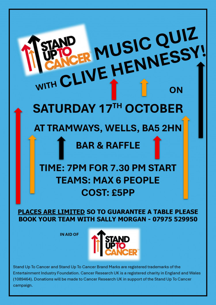 Stand Up to Cancer Music Quiz