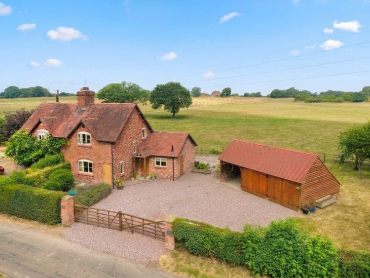 The three-bedroom semi-detached home on Mill Lane, Blakenhall (Photo: James Du Pavey).