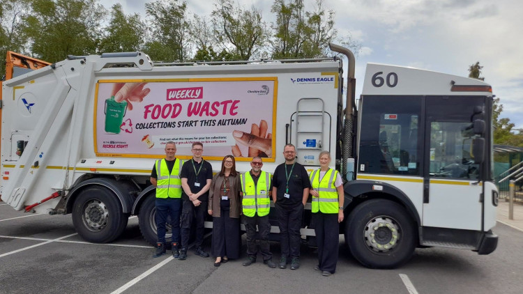 Cheshire East Council have shared an update on the work taking place to improve bin collections in the borough (Credit: CEC)