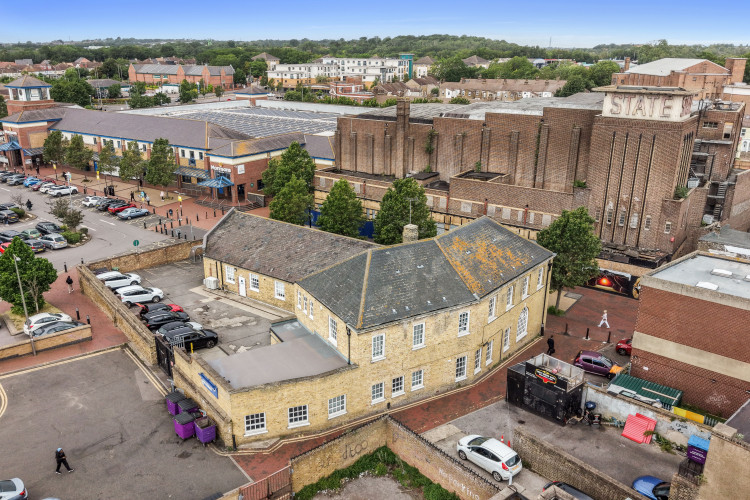 The former Post Office building in the heart of Grays.