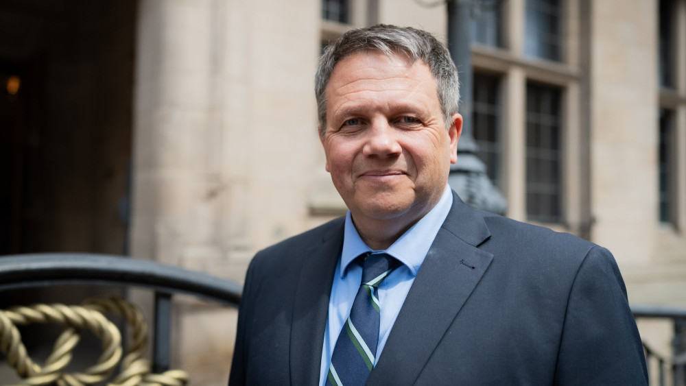 Cllr Andrew Mynors Staffordshire County Council's Cabinet Member For Connectivity (image via Staffordshire County Council)