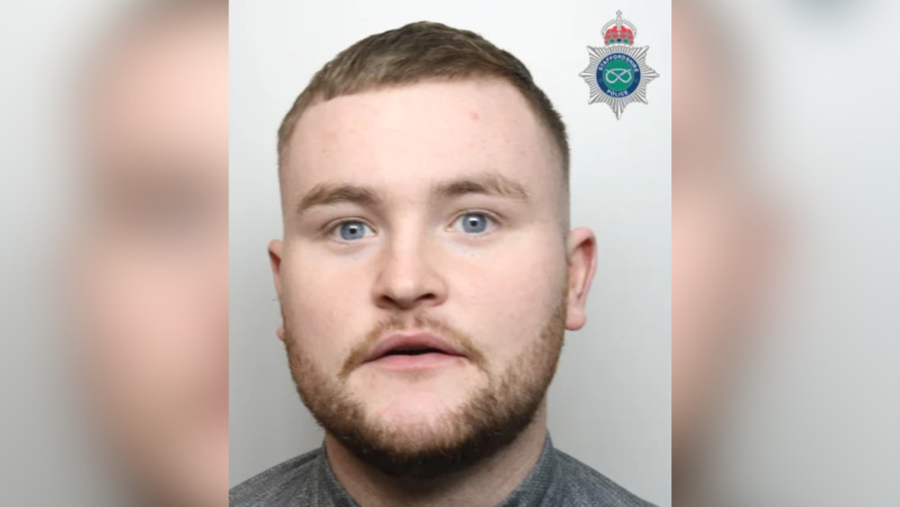 Ronnie Frost was sentenced to seven-years-and-one month in prison at Stoke-on-Trent Crown Court (image via Staffordshire Police)