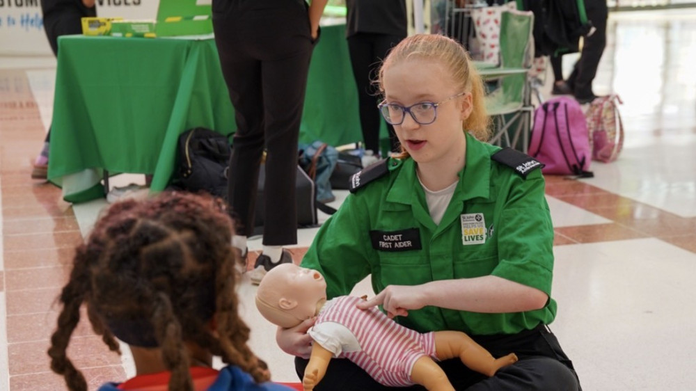 Save a Life September is helping communities unlock the power of first aid through free demonstrations (image via St John Ambulance)