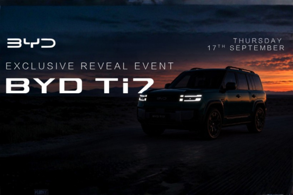 The Ti7 is BYD's first seven-seat SUV for the UK (Photo: Swansway).