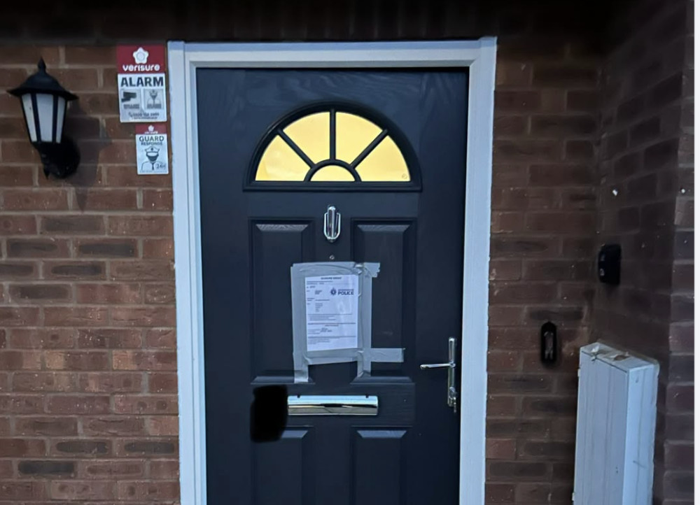 Authorities shutdown a Warwick property due to persistent anti-social behaviour issues (image via Warwick Police)