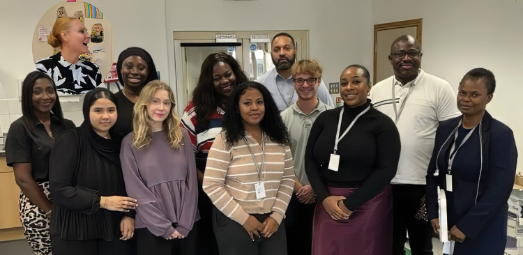 Claire Demmel (inset) has praised Thurrock Council's Housing Solutions team. 