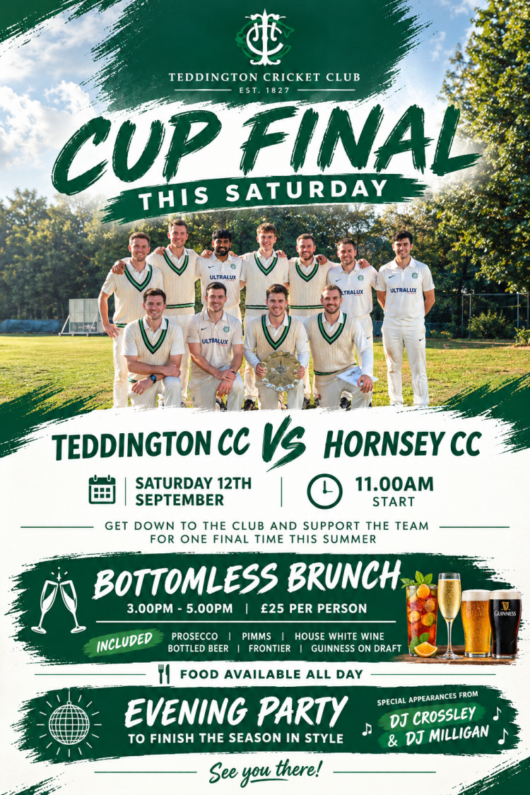 Middlesex Cup Final - Teddington CC vs Hornsey CC