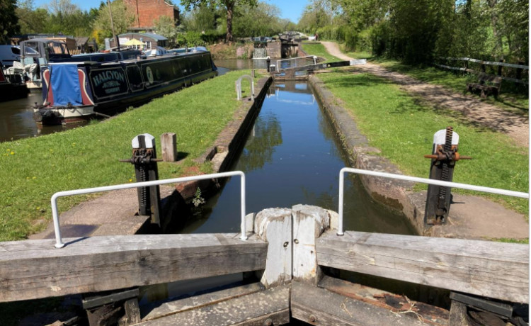 Works will take place at Lapworth Lock Flight (image via planning application)