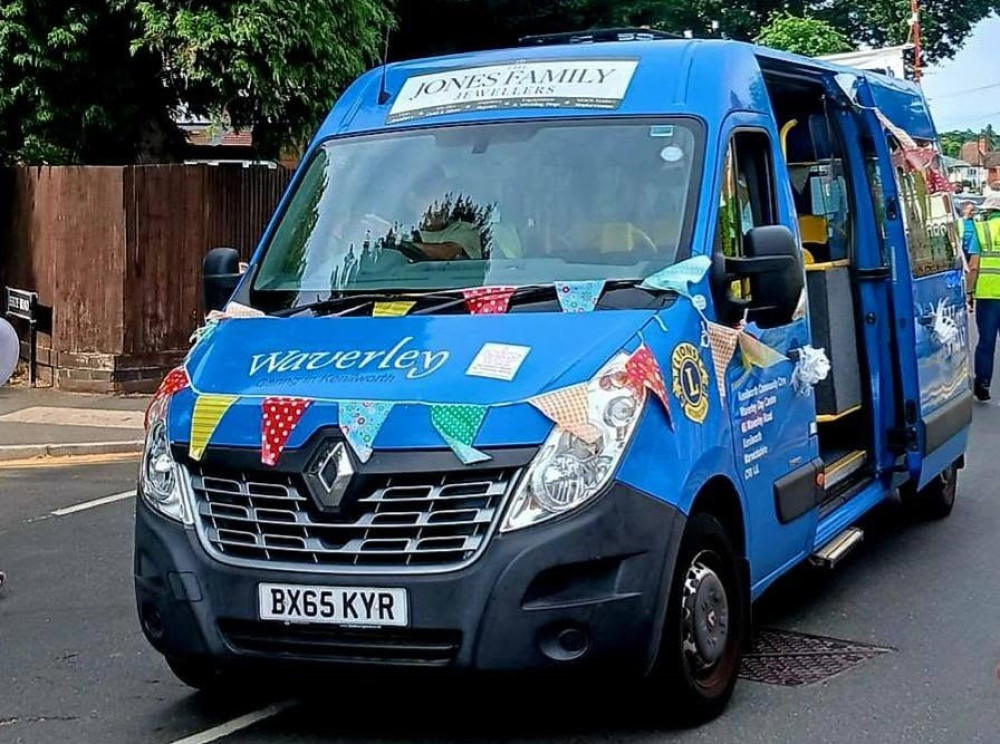 Waverley is raising money for a new minibus (image supplied)