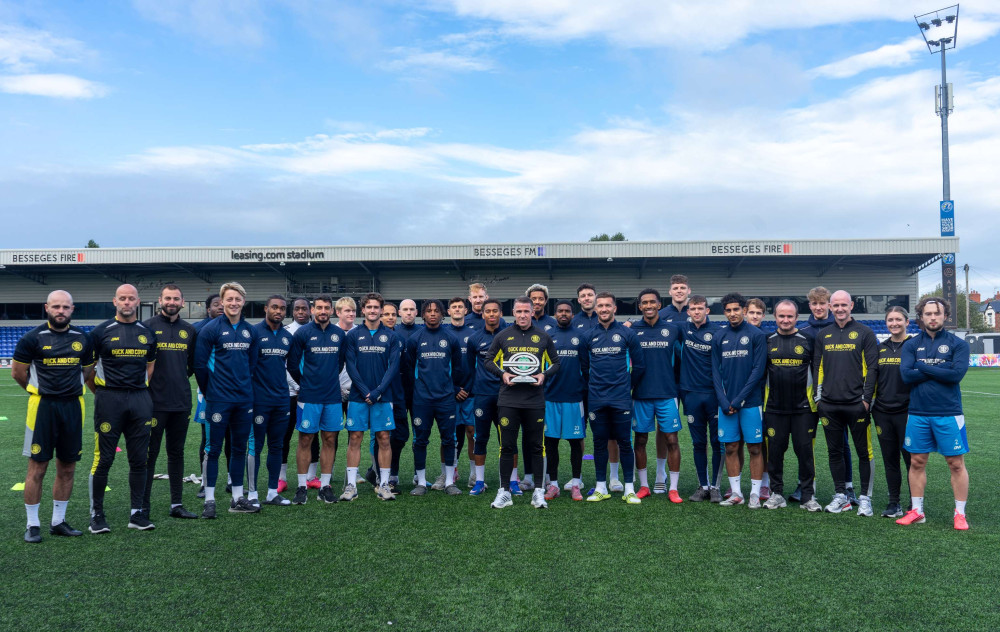 John Rooney has won the National League North manager of the month award for August (Credit: Macclesfield FC)