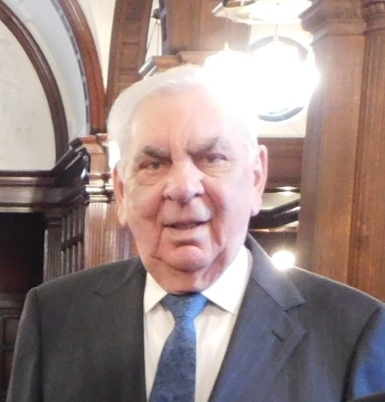 'Frank was a character for everyone who met him and he will be deeply missed' says fellow Conservative member Jeremy Pert (image via LDR Kerry Ashdown)