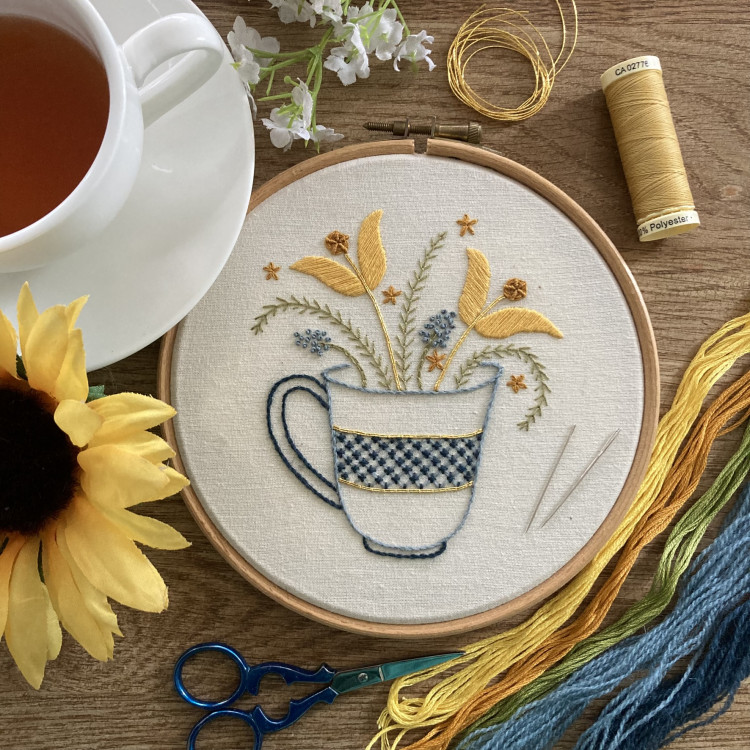 Introduction To Embroidery - Flowercup
