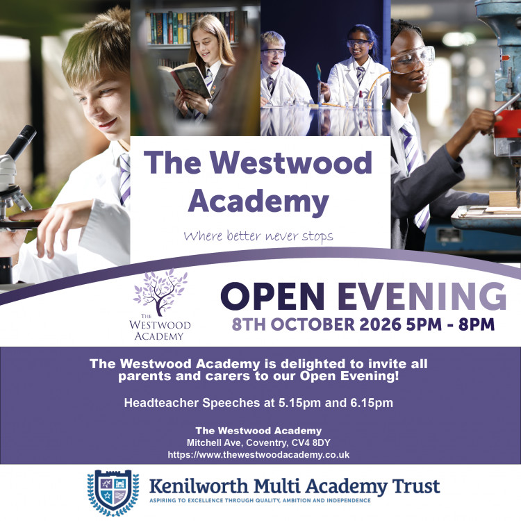 Open Evening at The Westwood Academy