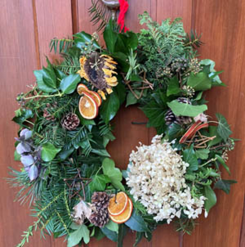 Foraged Festive Wreaths