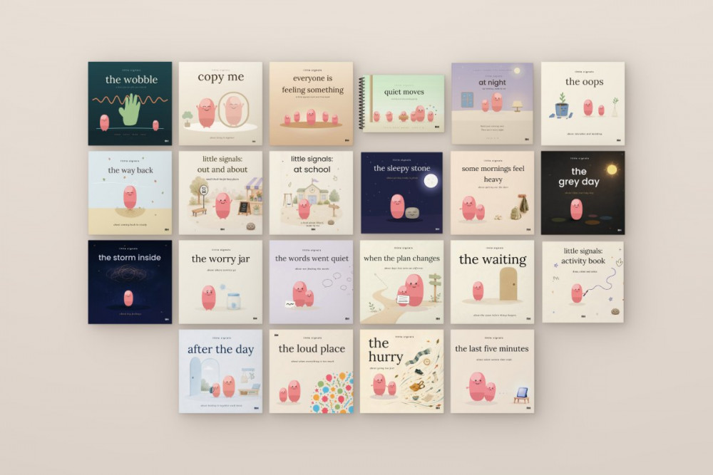 The Regulated Human Co is an independent publisher based in Stockport, making picture books, guides, journals and cards about nervous system regulation