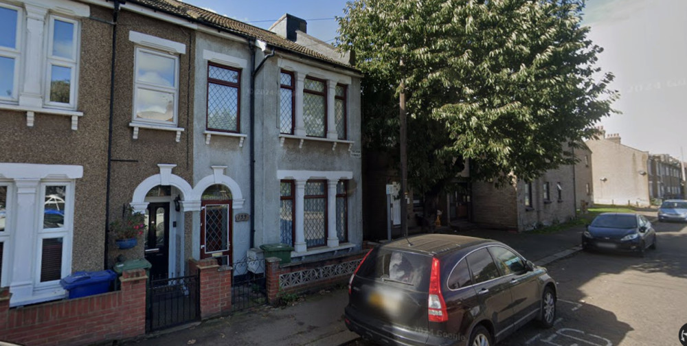 The property on Dock Road.