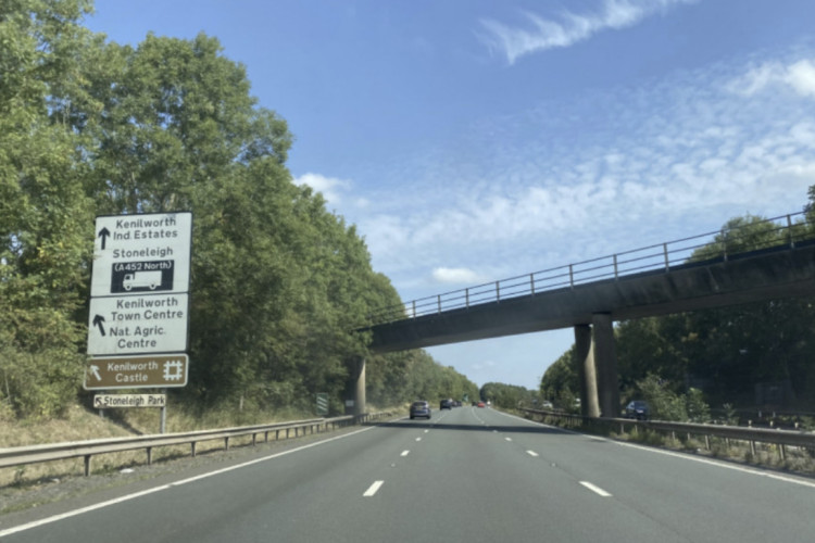Motorists warned of slippery conditions on A46 due to oil spills (image via Nub News)