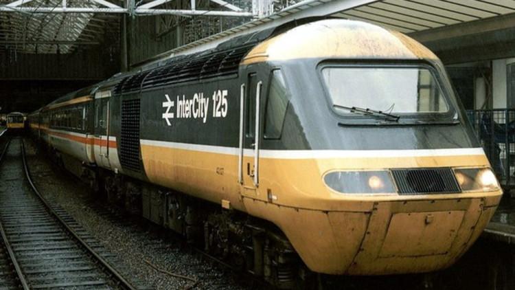 The Rio Revival - a 'beautifully-restored' Intercity 125 train, will be passing through Stockport on Sunday 4 October on its way to Manchester Piccadilly (Image - Dave Hitchborne / Wikimedia Commons) 