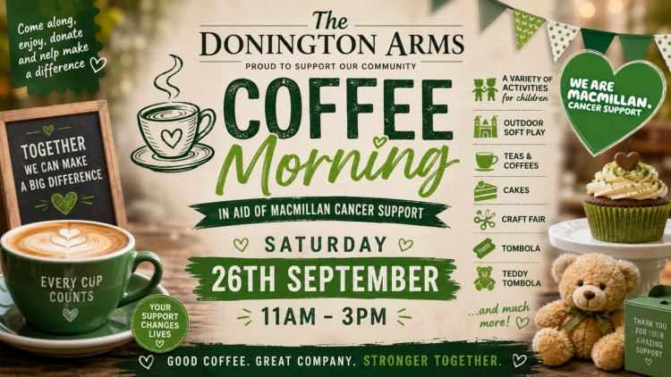 MacMillan craft fair & coffee morning