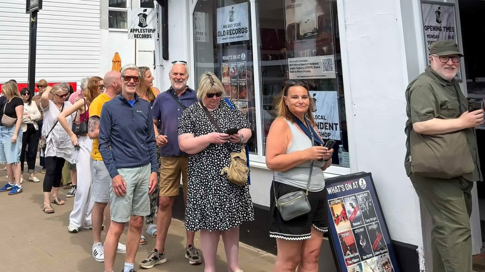 Applestump Records is celebrating a year since moving into its larger home on Oatmarket in Nantwich town centre (Photo: Supplied).