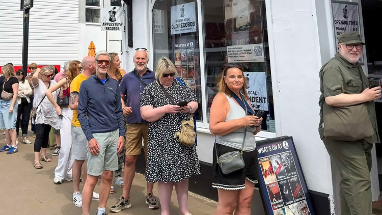 Applestump Records is celebrating a year since moving into its larger home on Oatmarket in Nantwich town centre (Photo: Supplied).