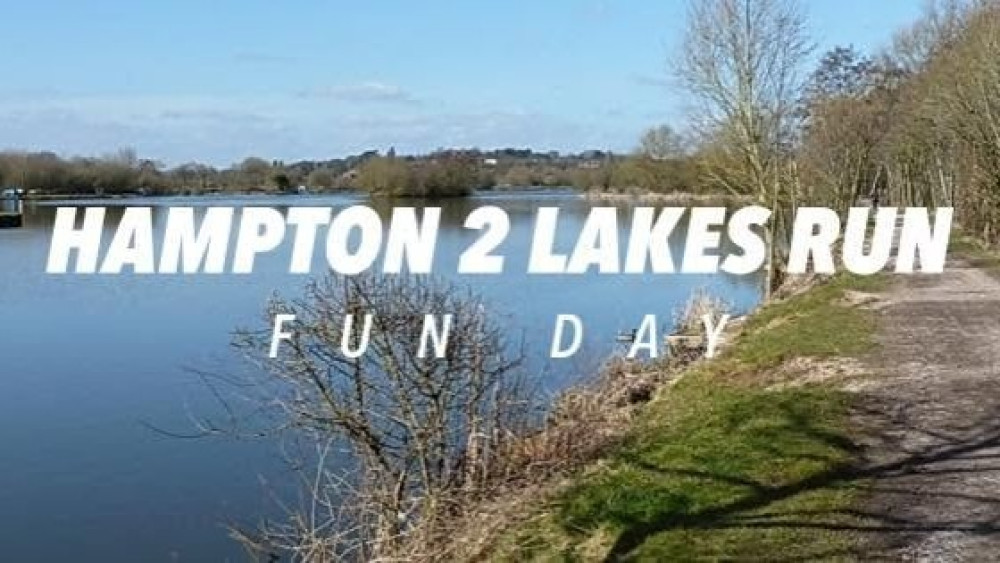 Participants will tackle a 6.2km route from the sports club to Barston Lake and back, with runners who want an extra challenge able to complete the course twice (Image via Hampton 2 Lakes Run)