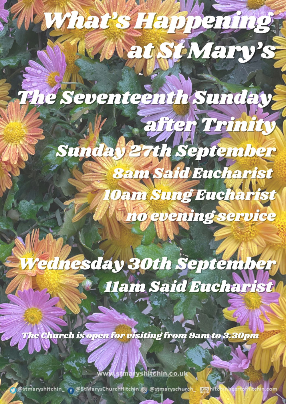 What's on at St Mary's