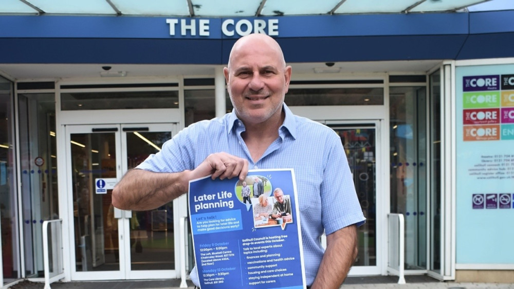Solihull Metropolitan Borough Council (SMBC) is hosting the drop-in sessions at The Loft in Chelmsley Wood on Friday 9 October and at The Core Library in Solihull town centre on Monday 12 October (Image supplied)