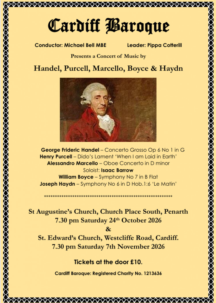 Cardiff Baroque Concert