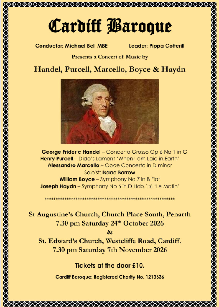 Cardiff Baroque Concert