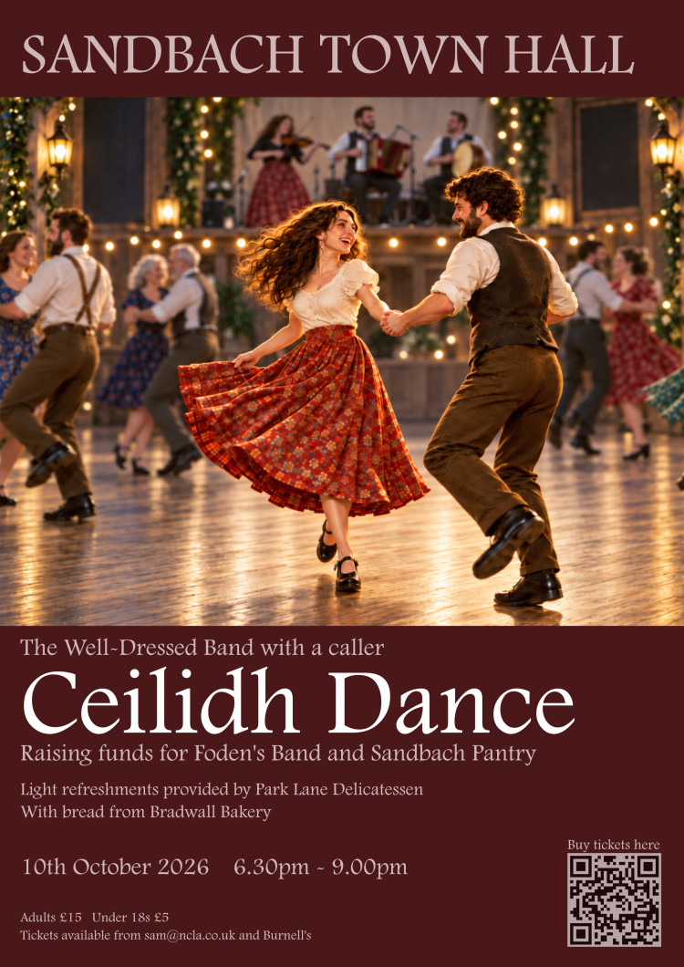 Sandbach Town Hall: Ceilidh Dance