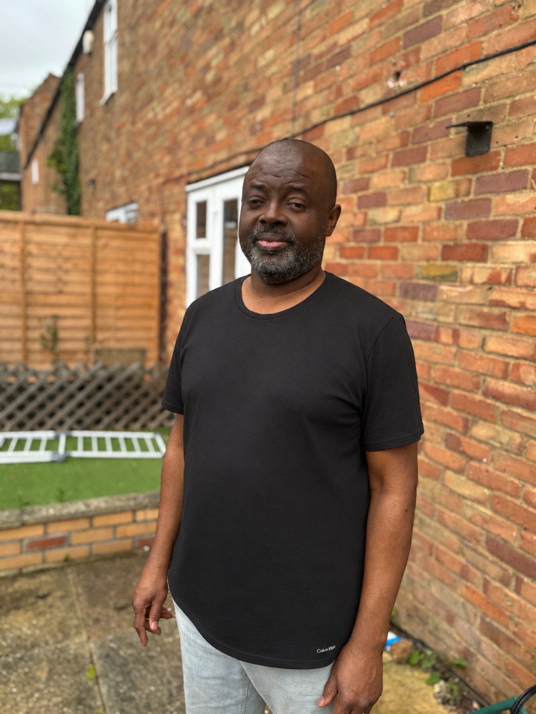 After his vision deteriorated because of glaucoma, Femi Hassan found everyday tasks increasingly difficult.