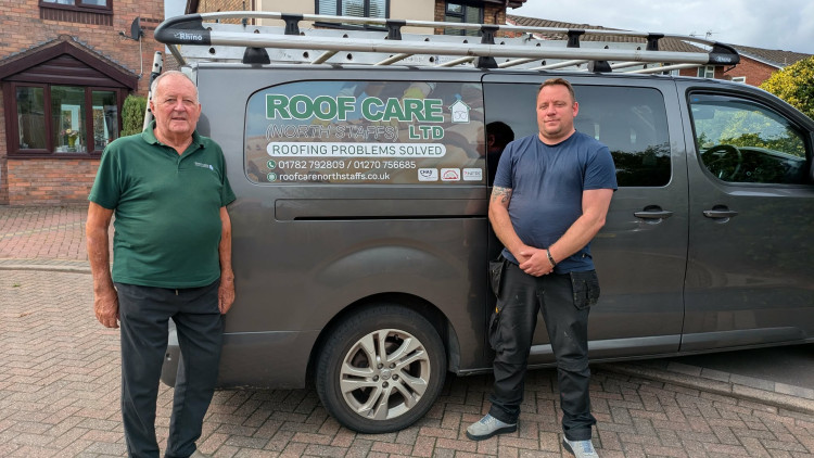 Father-and-son team, Richard French and Haydn French, are proud of the roofing company they have established over more than 50 years. (Photo: Nub News)