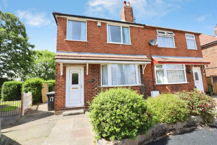 The three-bedroom home on Warrington Avenue, Crewe (Photo: Stephenson Browne).