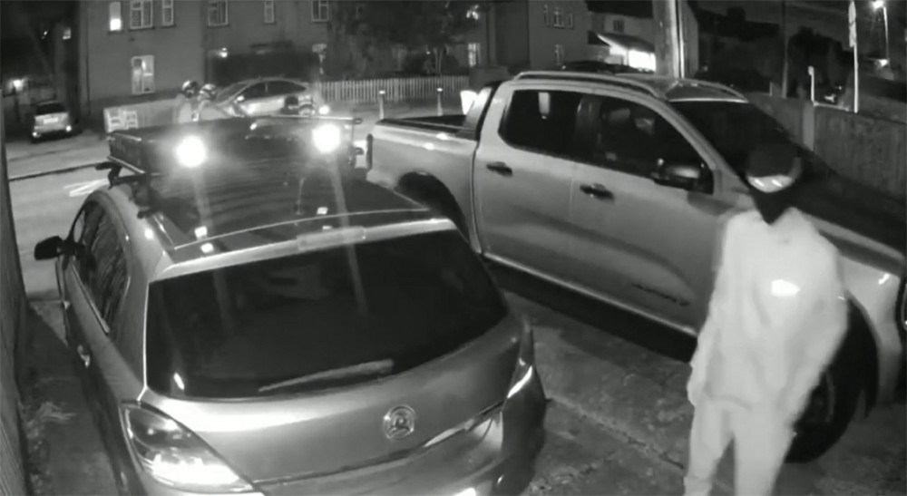 Masked raiders struck at a Stanford home.
