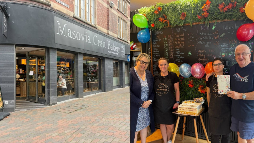 'Here’s to many more years together!' says Masovia Bakery (images via Livia Gregor/Masovia Bakery)