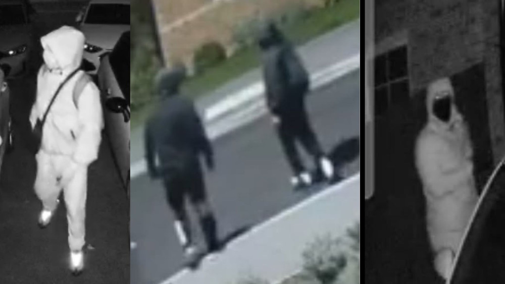 Police wish to speak to the people pictured above in connection with the investigation (image via Staffordshire Police)