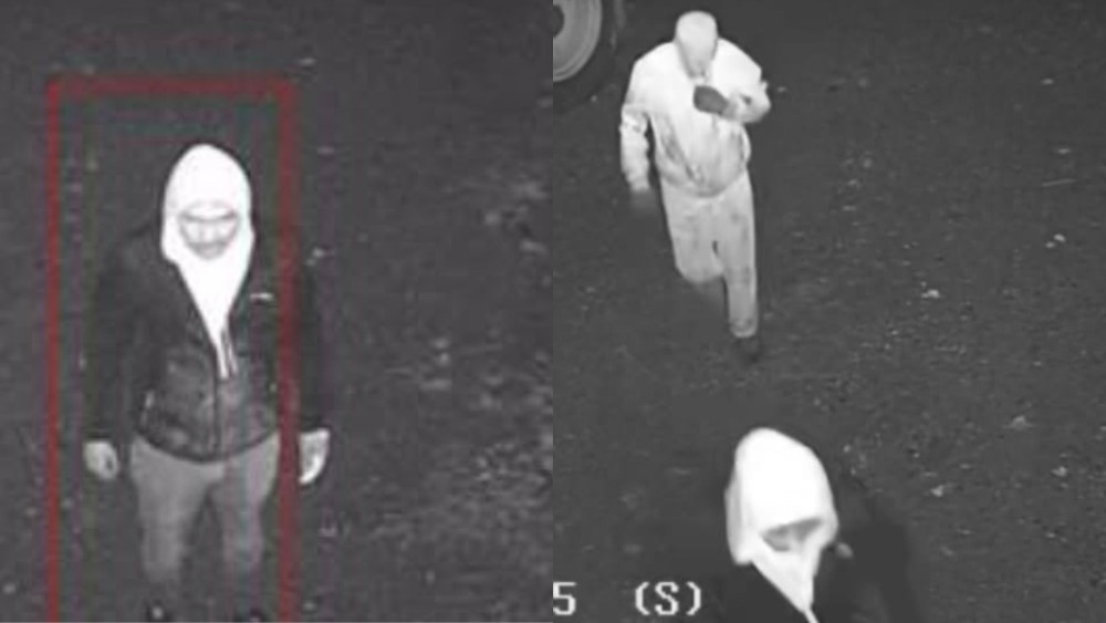 Police wish to speak to the people pictured above in connection with the investigation (image via Staffordshire Police)