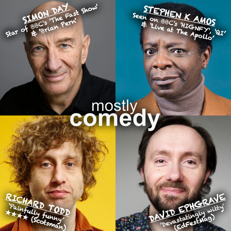 Mostly Comedy: SIMON DAY & STEPHEN K AMOS (01.10.26)