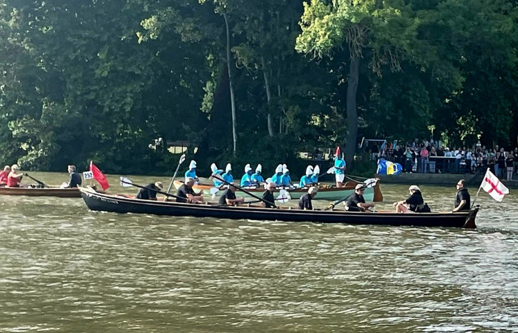 The Great River Race passed through Kingston last weekend (Credit: Joseph Cavanagh)