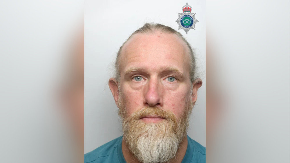 Mark Sproston was sentenced to two-years-and-eight-months in prison (image via Staffordshire Police)