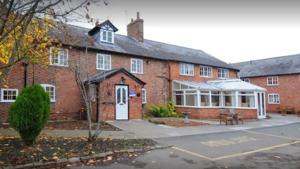 Karen Jane Makinson, 59, was found drunk while working at Church House Nursing Home in Austerson (Photo: Google).
