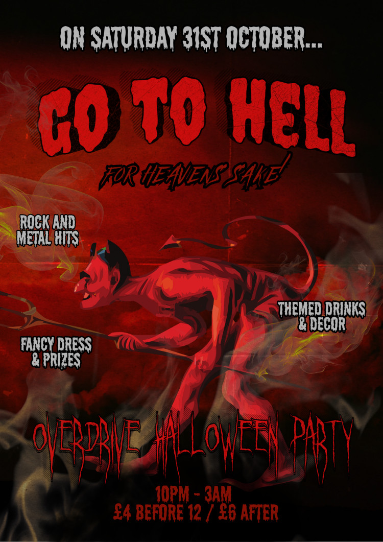 Bacchus Halloween: Go To Hell … For Heavens Sake