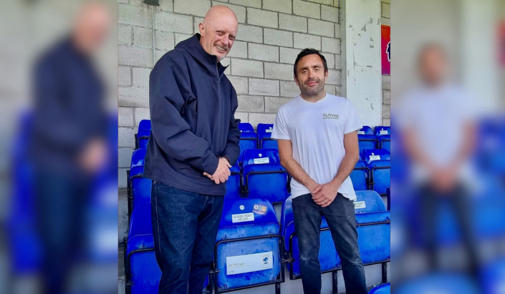 Jon, 56, has been named the winner of a special fan competition run by club partner, AdVantage Sponsorship (Image: Chester FC)